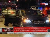 50 bagong vip vehicles na gagamitin ng mga opisyal sa APEC Summit, isinailalim sa dry run