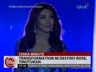 24Oras: Transformation ni Destiny Rose, tinutukan
