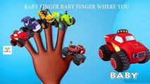 Finger Family Songs For Kids | Blaze and The Monster Machine Disney Cars Fonger Family Songs