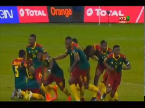 1/4 Finale CAN 2017 Sénégal VS Cameroun, Tirs au but