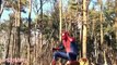 Spiderman & Spiderbaby vs Hulk vs Batman in Real Life Amazing Superheroes Boat & Pink Spidergirl IRL
