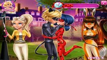 Ladybug Miraculous Kiss Ladybug and Cat Noir Kissing Game For Kids