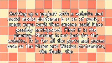 How to Set Up a New Project or Business