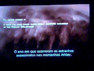 intro resident 4 - video teste