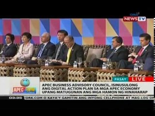 Plenary session ng mga APEC leader,  pormal nang nagbukas