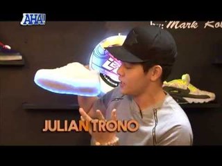 Futuristic na sapatos, inihataw ni Julian Trono | AHA!