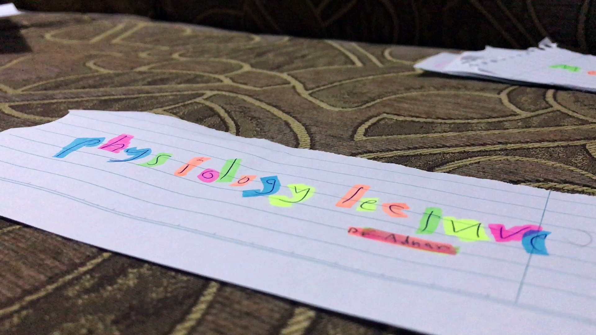 ⁣physiology lecture introduction
