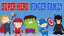 Super Heros Finger Family Rhymes | Children Rhymes | Daddy Finger Family Songs | Toddlers Rhymes