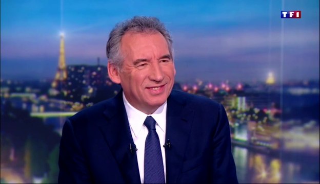 François Bayrou, invité du 20H sur TF1 - 310117