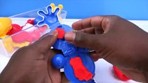DIY How To Make Colors Kinetic Sand Mickey Mouse Mouskatools Learn Colors Play Doh Modelling Clay
