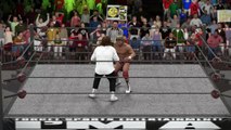 WWE 2K17 brian pillman v mankind