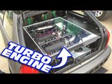 REAR MOTOR Turbo Honda Civic!?