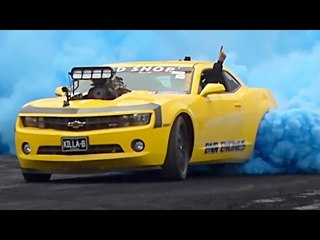 BURNOUT WORLD CHAMPION - Killa B Camaro!