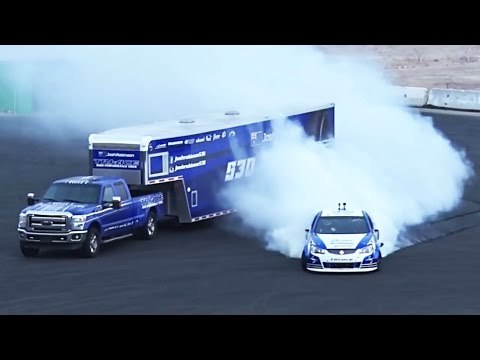 SUPERCHARGED Holden Ute DRIFT - Destroying BRAND NEW Tires!?
