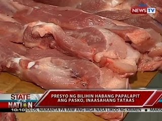 SONA: Presyo ng bilihin habang papalapit ang Pasko, inaasahang tataas