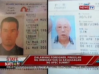 SONA: Dalawang foreigner, pinigilan ng immigration sa kasagsagan ng APEC Summit