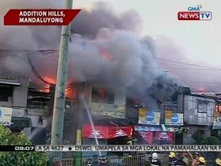 SONA: 1,000 pamilya, apektado ng sunog sa Brgy. Addition Hills sa Mandaluyong City