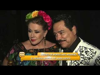 Laura Zapata ya tiene padrino para regreso musical