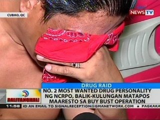 No. 2 most wanted drug personality ng NCRPO, balik-kulungan matapos maaresto sa buy bust operation