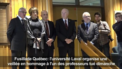 Fusillade Québec: l'université organise une veillée