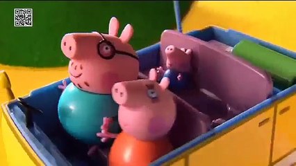 Bandai - Peppa Pig - Autocaravana y La Casa