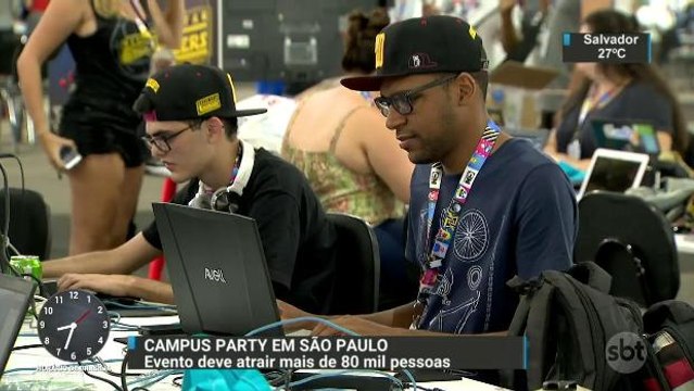 Em São Paulo, Campus Party deve atrair 80 mil pessoas