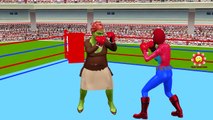 Hulk vs Spiderman Cartoons Finger Family Nursery Rhymes for Children | Epic Rap Battles