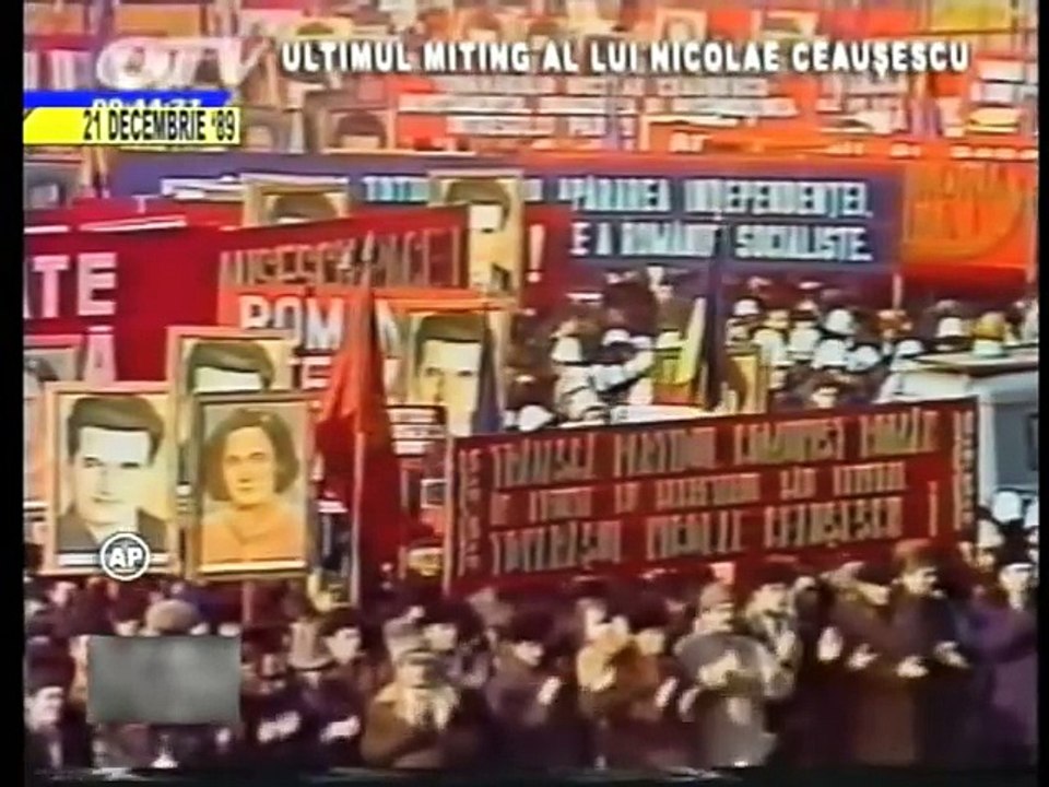 Nicolae Ceausescu's Last Speech