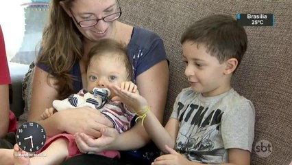 Cidade paulista se mobiliza para ajudar bebê com doença rara