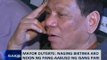 Saksi: Mayor Duterte: Naging biktima ako noon ng pang-aabuso ng isang pari