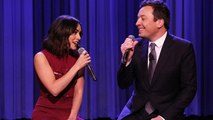Vanessa Hudgens and Jimmy Fallon Sings 'Friends' Theme Song on Tonight Show