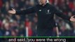 Klopp apologises to fourth official