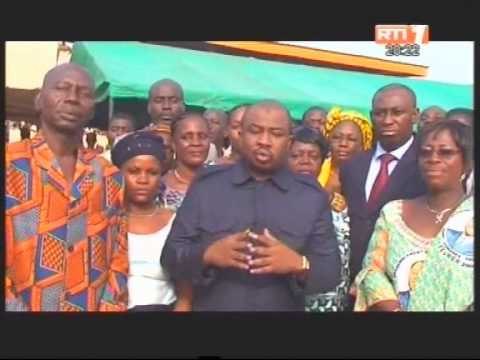 Fin de la caravane pour la réconciliation dénommé atout initié par le président de la fondation espoir du PDCI RDA