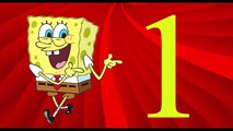Numbers Song in Spanish - Cancion de los Numeros - SpongeBob 123 for kids