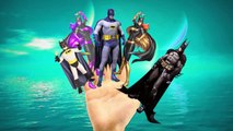 Finger Family Children Nursery Rhymes Batman Cartoons | Captain America Finger Family Rhymes