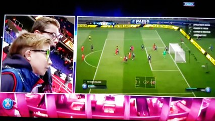 Vidéo Match FIFA 17 au Parc des princes, Victoire 3 - 1 de Lenny