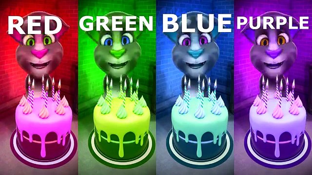 Учим цвета с говорящим Томом цвета для детей дети малышей детские игры видео HD