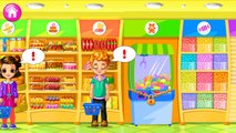 Супермаркет для детей Bubadu играть весело андроид iOS Геймплейное видео Супермаркет игра для детей