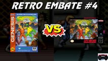 Retro Embate #4 - Battletoads & Double Dragon: The Ultimate Team (Mega Drive vs Super Nintendo)