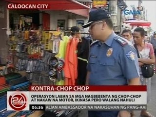Operasyon laban sa mga nagbebenta ng chop-chop at nakaw na motor, ikinasa pero walang nahuli