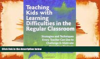 PDF  Teaching Kids with Learning Difficulties in the Regular Classroom: Strategies and Techniques