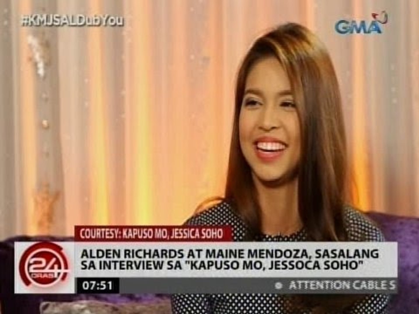 24Oras: Alden Richards at Maine Mendoza, sasalang sa interview sa