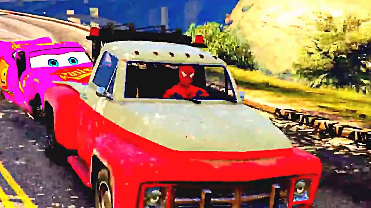 Nursery Rhymes Compilation for Kids with Spiderman and Cars