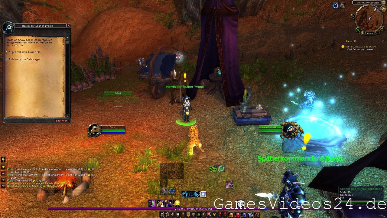 World of Warcraft Quest: Anleitung zur Sabotage