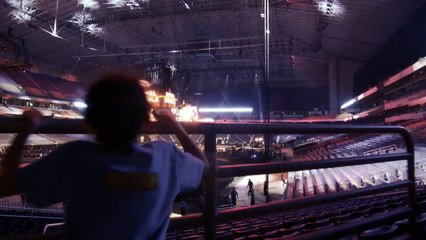 Exclusive behind-the-scenes 4K footage of WWE Royal Rumble 2017