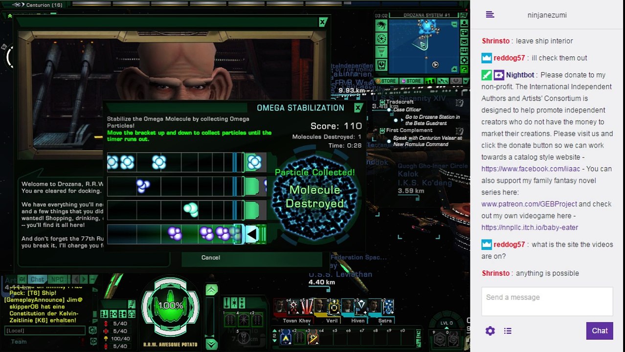Romulan Female Sardate 2017.R00.00.15 The Failed Livestream