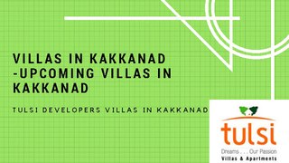 Villas in Kakkanad - Upcoming Villas in Kakkanad - Waterfront Villas in Kochi