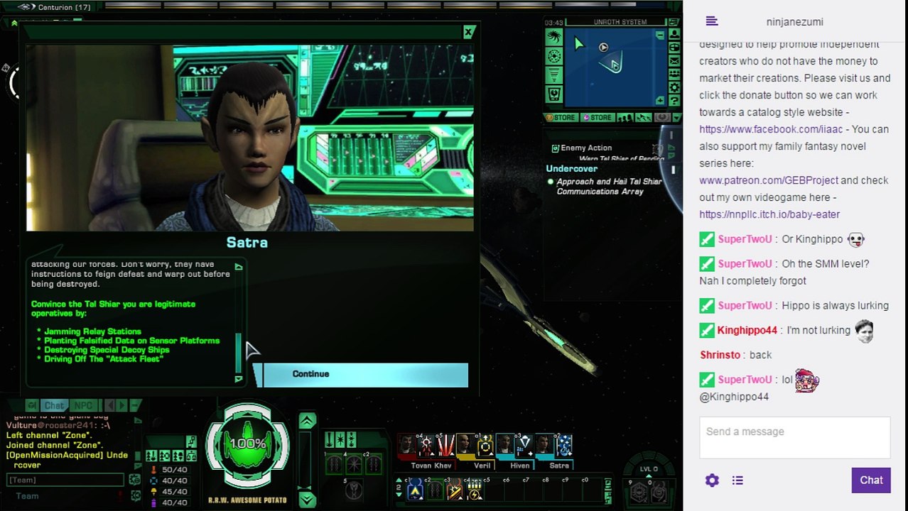 Romulan Female Sardate 2017.R00.00.16 The Failed Livestream