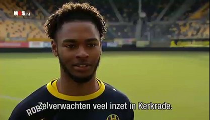 Il se ridiculise lors de sa présentation à Roda JC Kerkrade