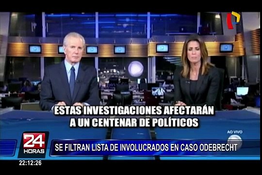 Se filtran lista de involucrados en caso Odebrecht